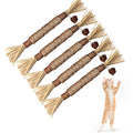 BAWAN Silvervine Sticks Cat Chew Toys for Indoor Cats Dental Care Teeth Cleaning, Natural Kitten & Cat Teething Toys for Health, Cat Chew Stick Suitable for All Breeds of Aggressive Chewers Cat - size: 5PCS