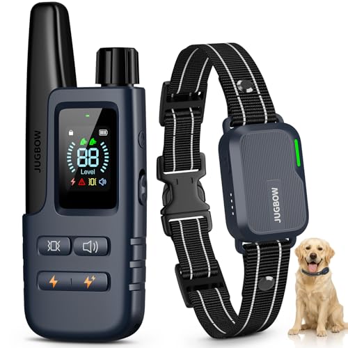 Dog Shock Collar - 4500FT Dog Training Collar with Remote - color: Dark Blue