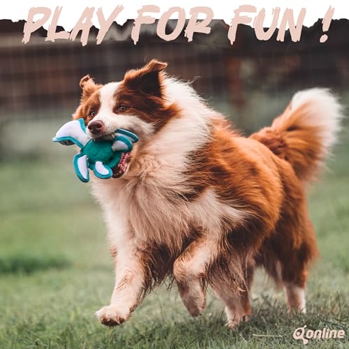Dog Chew Toys,Puppy Teeth Chew Toys Durable Rubber Material Turtle Shape Dog Toys with 2 Tennis Ball (Red) - color: Red