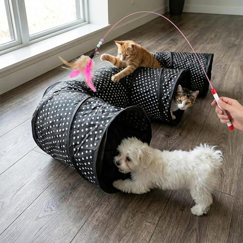 Cat Toy Tunnel Collapsible (E) - size: E
