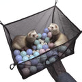kathson Ferret Ball Pit Hammock for Cage Hanging Bed Playpen Toy Box