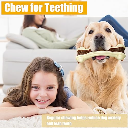 Sosation 3 Pack Nylon Dog Chew Bone Toy, Curved Bone, Small, Large, Medium - size: Small, Large, Medium, style: Curved Bone