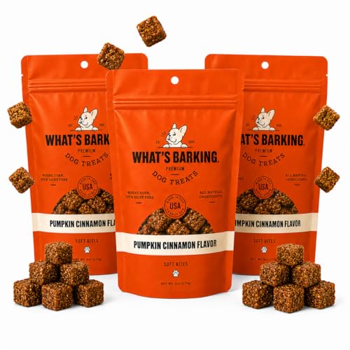 Soft Bites Dog Treats, Pumpkin Cinnamon, 6oz 3pck - size: 6 Ounce (Pack of 3)