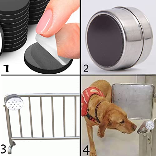 CHENGXINWENHUA Dog scent Work tins 8 Pack with 2 Magnetic，Dog Scent Training Box，Dogs Nose Work containers