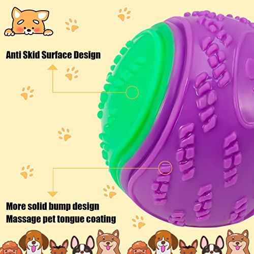 DragonflyDreams Dog Balls, 4-Pack Squeaky Dog Ball