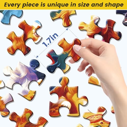 6 Pack 36 Large Piece Puzzle for Seniors Dementia Alzheimer's Products - color: 36 Large Pieces