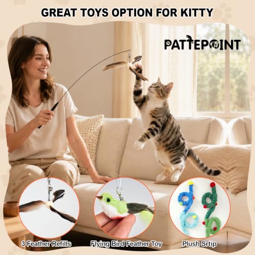 9PCS Interactive Bird Simulation Cat Toy Set with Suction Cup Indoor - color: suction cup