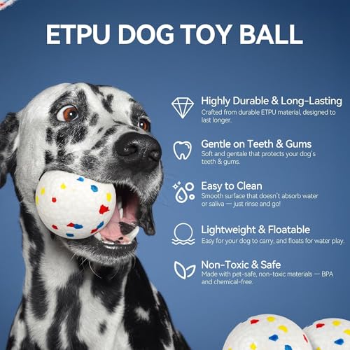 All for Paws Automatic Ball Launcher for Dogs, Interactive Pet ETPU Balls Outdoor Thrower for Medium to Large Dogs, Ball Throwing Machine for Dogs, 6 ETPU Balls Included(2.5"), Rechargeable Battery - size: 2.5"ball launcher