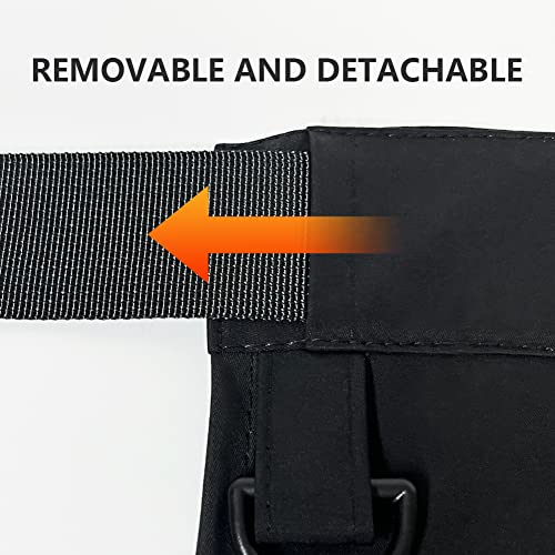 OLizee® Adjustable Waist Apron with Buckle Dog Trainer Apron Dog Trainer Clothing Waitress Apron Hair Stylist Apron - style: Three