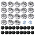 Nose Work for Dogs, Dog Scent Training Kit Magnetic Scent Work Tins Training Kits, Dogs Smell Training Kit Aluminum Cans with Lids, Dog Nose Work Containers (18 Pack)