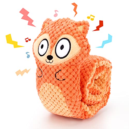Letsmeet Squeak Dog Puzzle Toys IQ Training, Snuffle Toys Foraging Instinct Puppy Toys - style: Fox