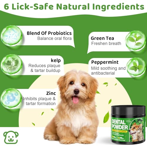 150g Dog Dental Cleaning Powder Breath Freshener