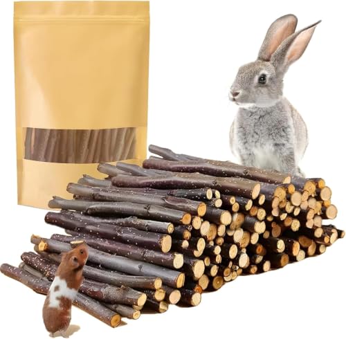 2000g Organic Apple Sticks Small Animals Teeth Grinding Chew Toy - size: 4.41 Pound (Pack of 1)