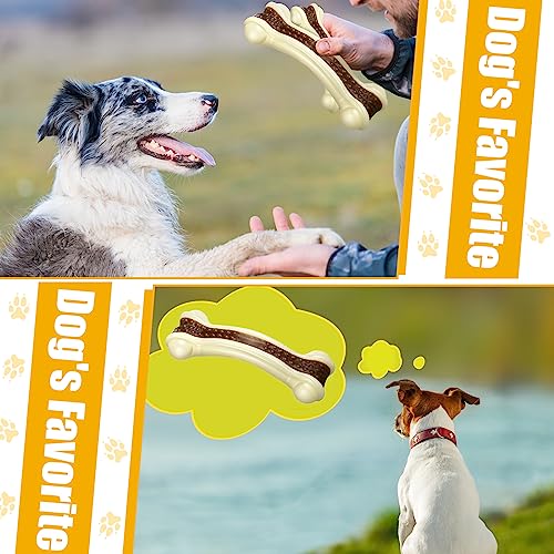 Sosation 3 Pack Nylon Dog Chew Bone Toy, Curved Bone, Small, Large, Medium - size: Small, Large, Medium, style: Curved Bone