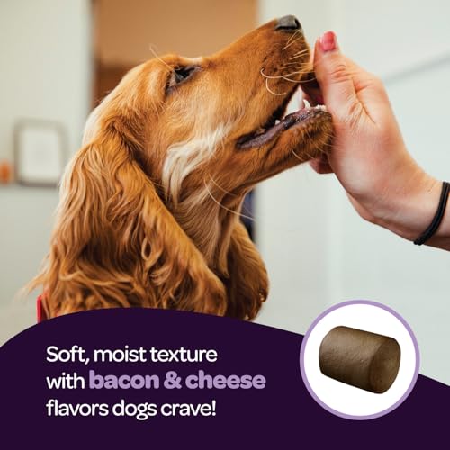 Calming Chews for Dogs | Herbal Dog Calming Chews for Anxiety from Normal and Occasional Stressors Including Separation Storms Grooming & Travel | NASC Certified & Made in The USA | 90 Count - size: 90 Count
