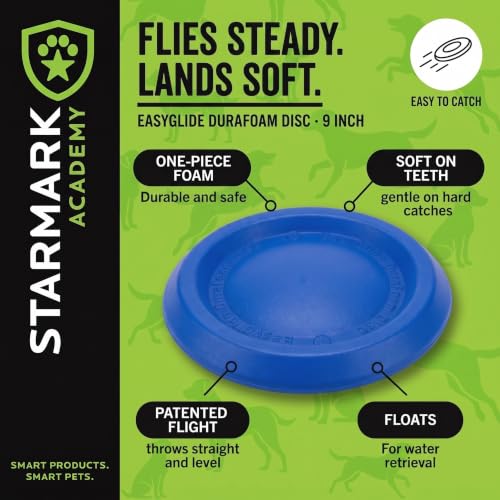 Starmark EasyGlide DuraFoam Flying Disc Dog Toy 11-inch - size: 11 in