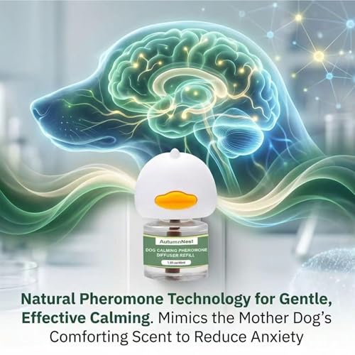 8-in-1 Dog Calming Diffuser Kit, 2 Plug-Ins & 6 Refills, 180-Day Supply - color: 8 packs - Duck Diffuser