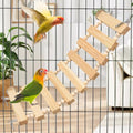 Bird Square Wooden Ladder Perch for Cage Parrot Climbing Toy