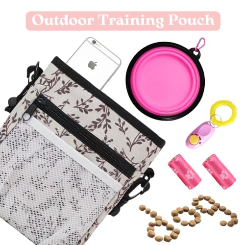 PupLuxe Puppy Starter Kit | Pink 22 Piece Great for Dog Training A Welcome Gift New First Time Owners and Experience Bundle - color: Pink