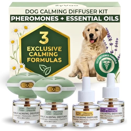 Dog Calming Diffuser, Anxiety Relief & Helps Stop Peeing in House