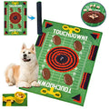 NFL New England Patriots Pet Snuffle Mat, Football Field Feeding Game, Interactive Dog Sniffing Food Puzzle Mat Toy, Pet Foraging Mat, Slow Feeding Healthy Cat, Pet Treat Puzzle