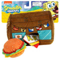 SpongeBob SquarePants Plush Dog Toys, Nesting Toy Krusty Krab Set, 3-Pack - style: Nesting Krusty Krab