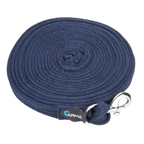 Shires Wessex Soft Feel Lunge Line 8m Black - color: Black