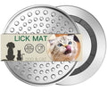 Lick Mat for Dogs & Cats, Double-Wall Stainless Steel, Small-1Pack - color: Small-1Pack
