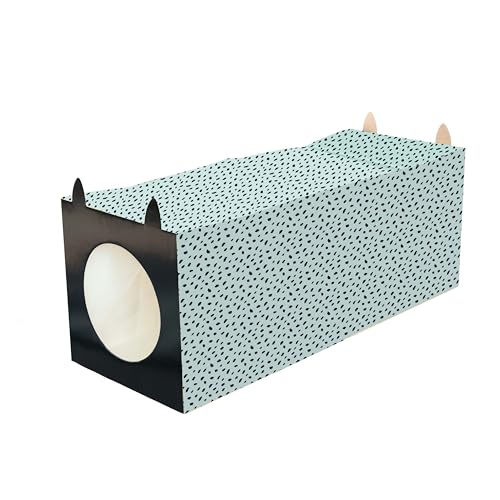 Kitty City Paper Bag Scratchers for Cats, Blue Paper Bag Tunnel Scratcher - style: Blue Paper Bag Tunnel Scratcher