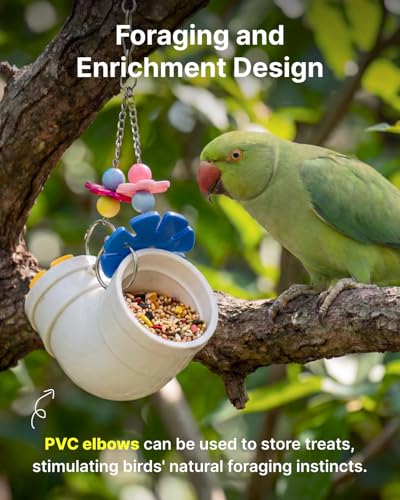 2 PCS Hanging Foraging Chew Toy Interactive Treat Dispenser