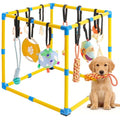 Indoor Puppy Play Gym, Dog Jungle Gym for Small Dogs, 23.6"x 23.6" - size: 23.6 x 23.6 x 23.6inch