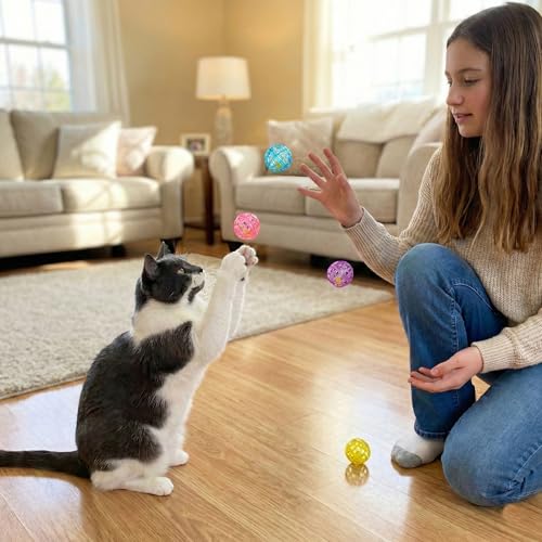 SPOT Ethical Products Lattice Balls Cat Toy (3 Pack)