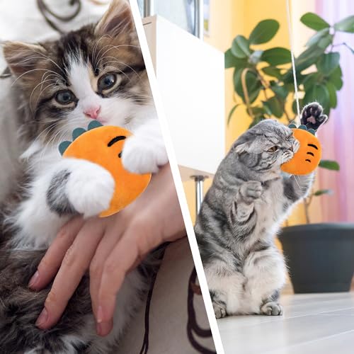 Soft Cat Cone Collar, Cute Cats Recovery Collar Suitable for Cats - color: Colour-Fruit