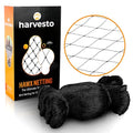 Harvesto Heavy Duty Bird Netting for Chicken Coops & Runs | Tree & Garden Netting Mesh 1-1/2" | Keep Hawks, Birds & Predators Away | Bird Netting for Blueberry Bushes, Vegetables & Fruit (25' x 50’) - size: 25' x 50' - 1.5"
