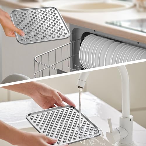 Lick Mat for Dogs & Cats, Double-Wall Stainless Steel, Large-2Pack - color: Large-2Pack