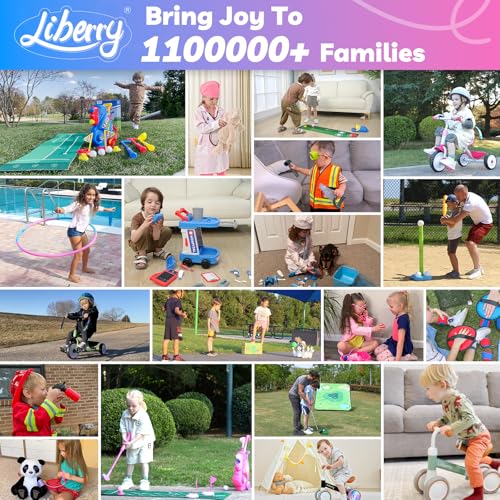 Liberry Kids Exercise Hoop Sport Toy for 3+ with Adjustable Size - size: 3 pack-18 pieces