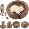 Cat Scratcher, Interactive Cat Toys for Indoor Cats Cardboard Scratch Pad