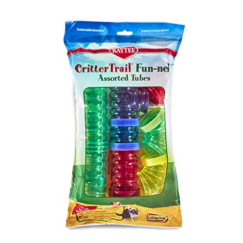 Kaytee CritterTrail Fun-nel 16-Piece Assorted Hamster Tubes - size: 16-Piece Assorted Tubes Kit