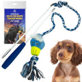 Pet Fit For Life 31" Flirt Pole for Dogs with Plush Duck Squeaky Toy - style: Duck Wand (Attachment Not Interchangeable)