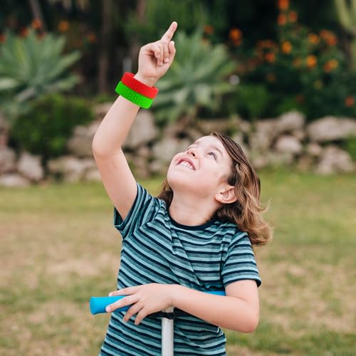 Chewy Bracelet, Sensory Silicone Toys, Oral Motor Aids Sensory Chew Bracelet for Kids with Austim, ADHD, Anxiety or Special Needs