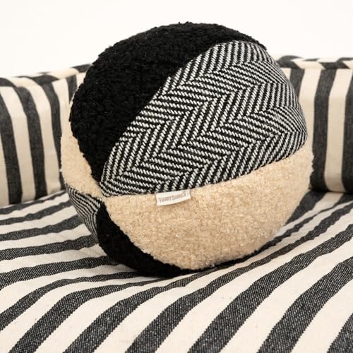Harry Barker Durable Plush Dog Toys, Mixed Media Durable Ball - style: Mixed Media Durable Ball