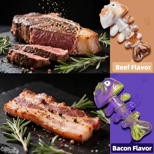 Dog Chew Toy Durable and Indestructible - color: Purple