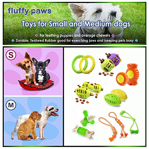 Dog Chewing Ring - Soft Rubber Ring Dental Chewing Teething Biting Chasing Training Toy for Small and Medium Dog Puppy - 7", Green - color: Green Ring, size: 7"