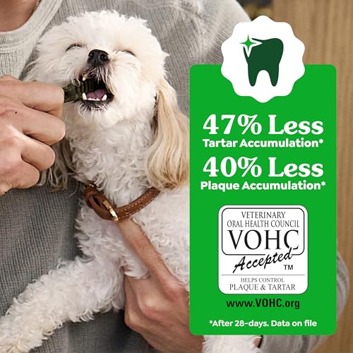 Greenies Large Natural Dental Dog Treats, Original Flavor, 17 Count - size: 17 Count (Pack of 1)