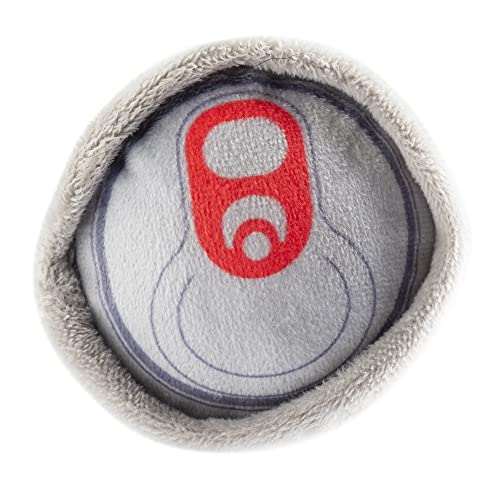 Haute Diggity Dog White Paw Can Plush Dog Toy, Drink Parody Chew Toys - color: WP - Howliday (White, Orange, Black), size: One Size