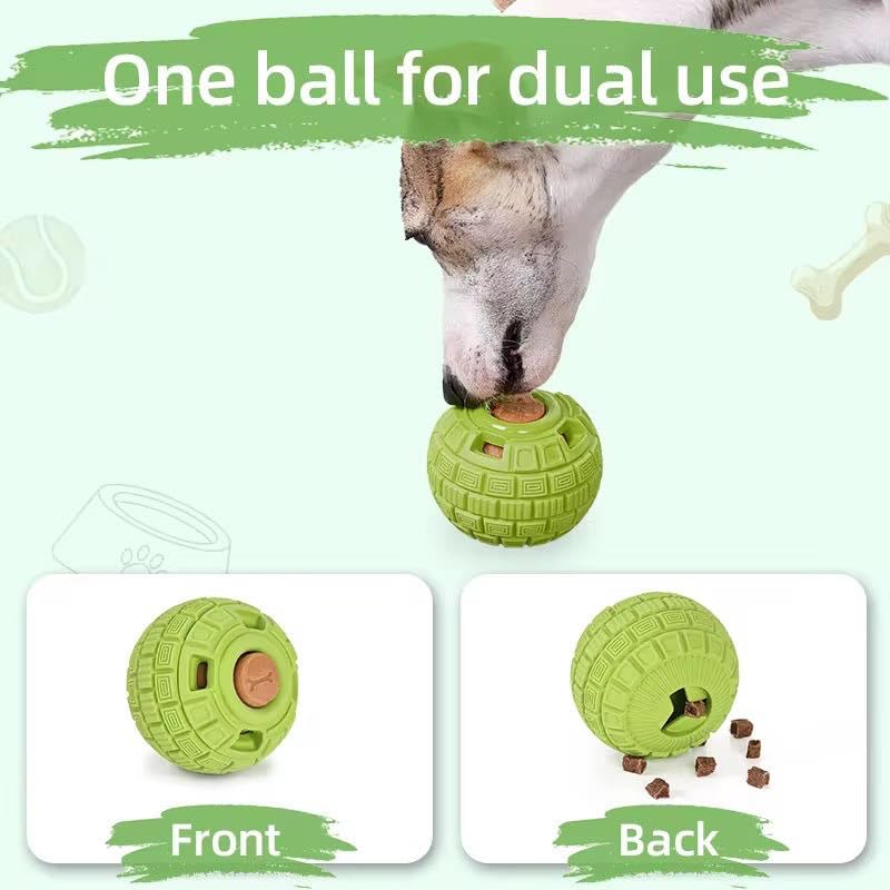 Play Plus Frozen Treat Dispensing Dog Toy - Interactive Dog Toys to Keep Your Pup Busy and Distracted - Freezable Fillable Rubber, Reduces Anxiety, Easy to Clean, Perfect for Seniors (Green) - color: Green