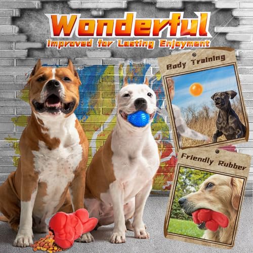 9-Pack Variety Dog Toys for Aggressive Chewers,Medium-Large Dogs - color: For Powerful Chewers（Mad Bunny）