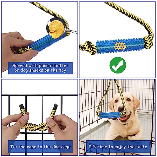 Interactive Dog Toys，Crate Training Aids for Puppies，Green - color: Green