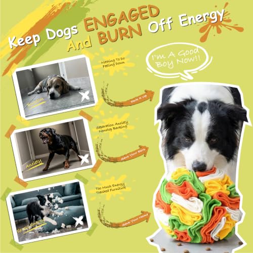 Snuffle Ball for Dogs – Soft, Easy-Clean Treat Hiding Toy