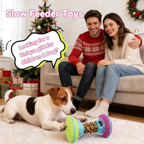 MateeyLife Interactive Dog Puzzle Toy for Small Medium Large Dogs Pruple - color: Purple